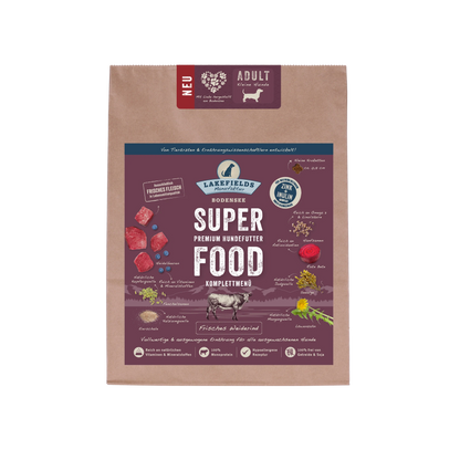 SUPERFOOD Komplettmenü RIND | kleine Hunde