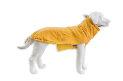 Hundepullover mit Hund Seitenansicht